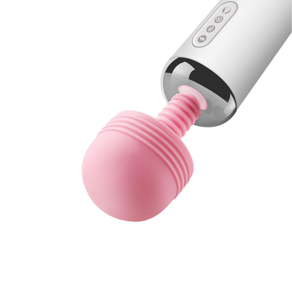 Rechargeable heating dual-ended wand with clit suction and tongue flicking stimulation